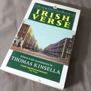The New Oxford Book Of Irish Verse Thomas Kinsella 1989 Paperback Poetry